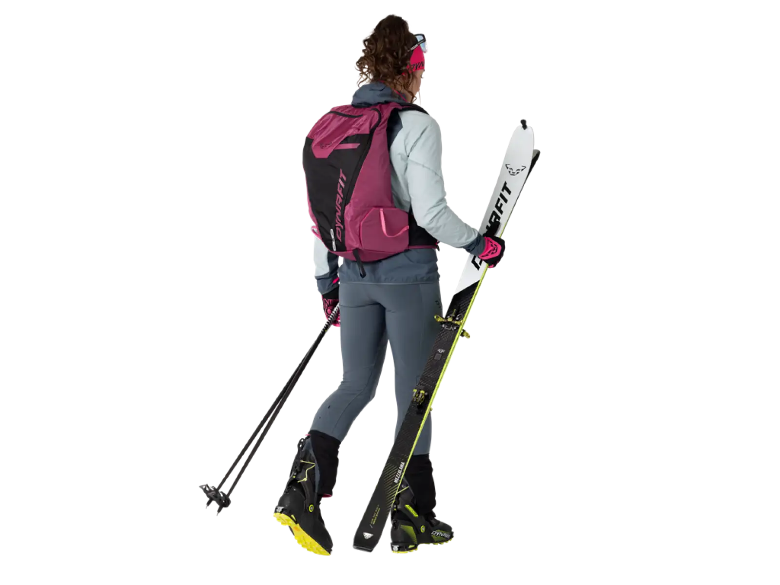 Dynafit Mezzalama skialpinistický batoh 20 l Magenta/Black Out