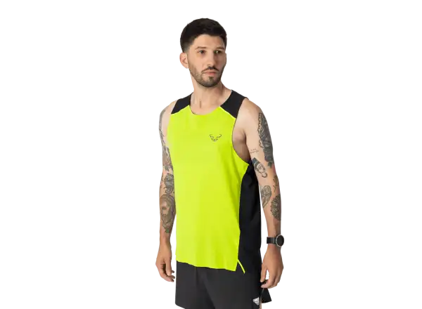 Dynafit DNA pánské triko bez rukávů Ultra Yellow