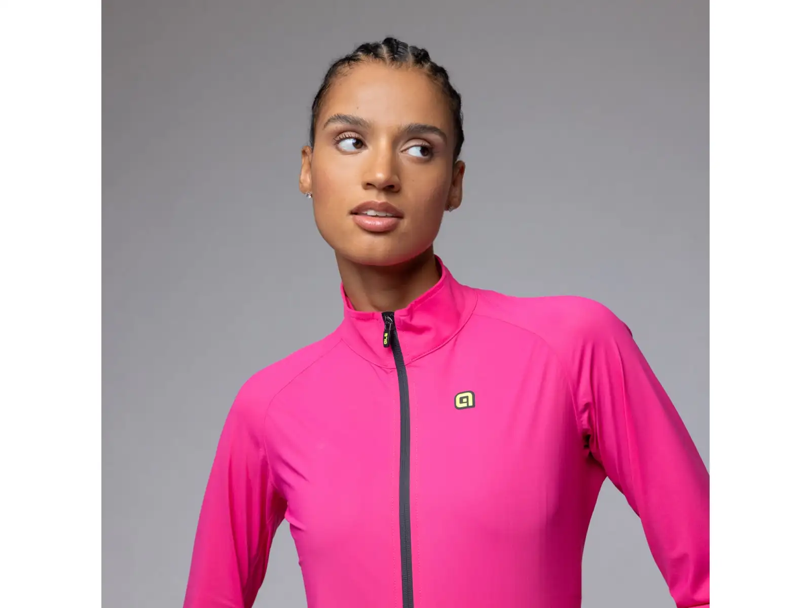 Alé Klimatik Guscio Racing 2.0 dámská zimní cyklistická bunda Fuchsia