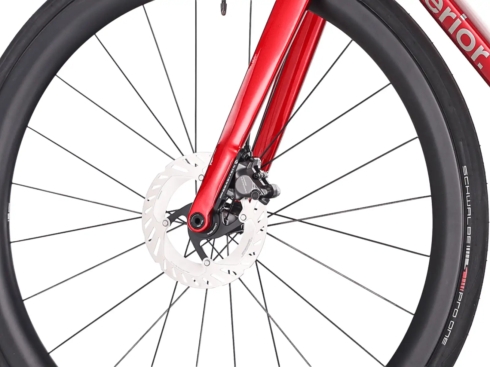 Superior RR 9.8 silniční kolo Gloss Red/Carbon Red