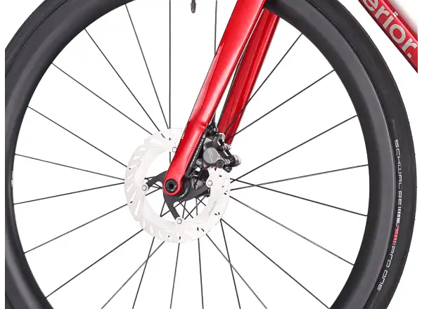 Superior RR 9.8 silniční kolo Gloss Red/Carbon Red