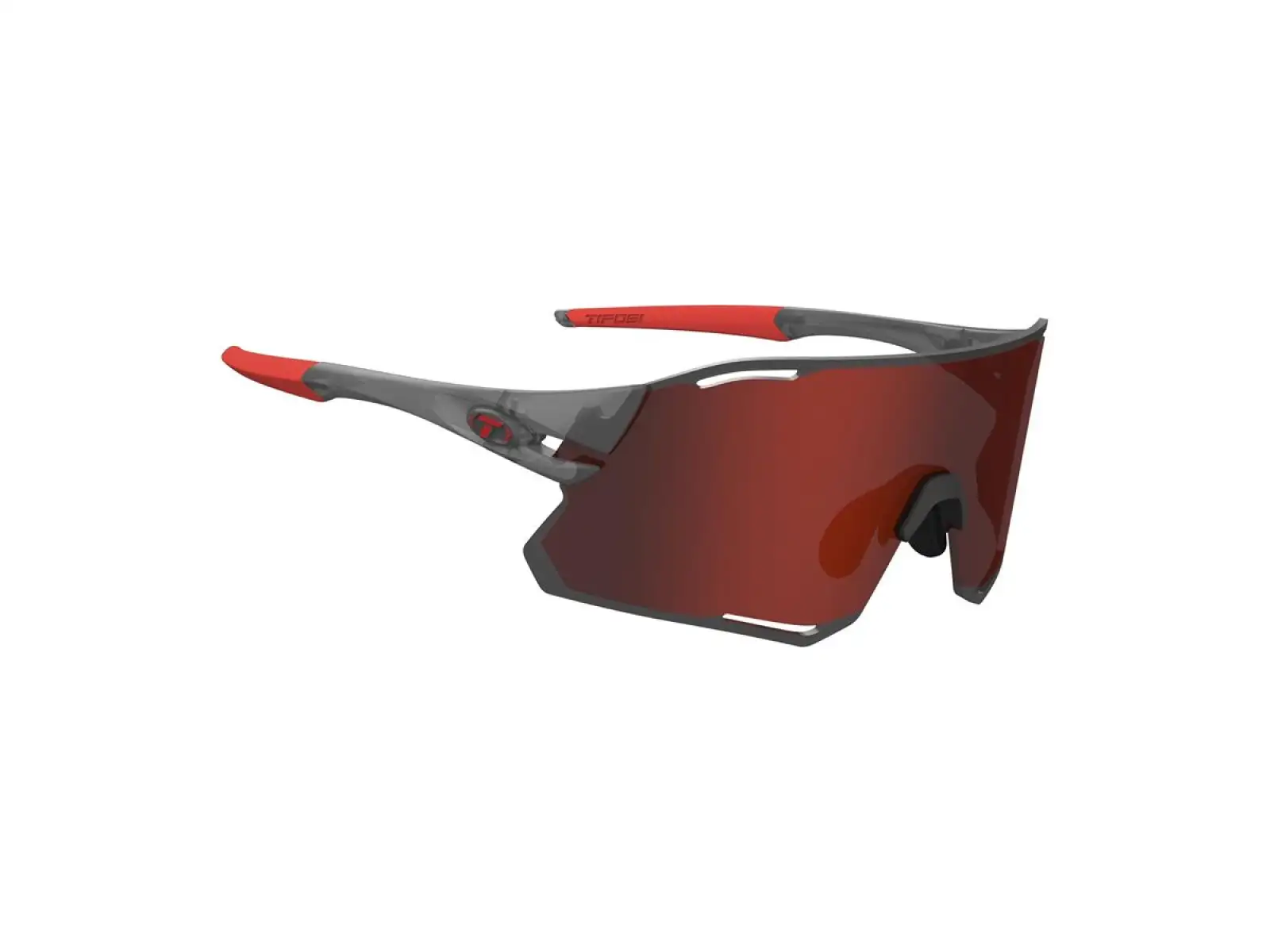 Tifosi Rail Race sportovní brýle Satin Vapor/Clarion Red/Clear