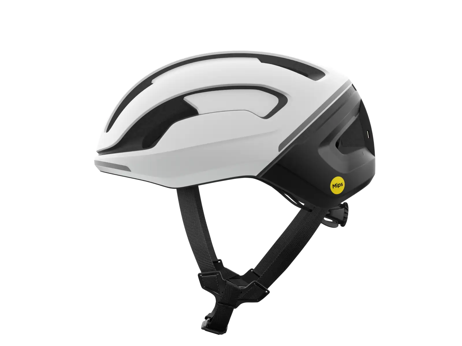 POC Omne Beacon MIPS silniční přilba Hydrogen White Matt/Uranium Black Matt