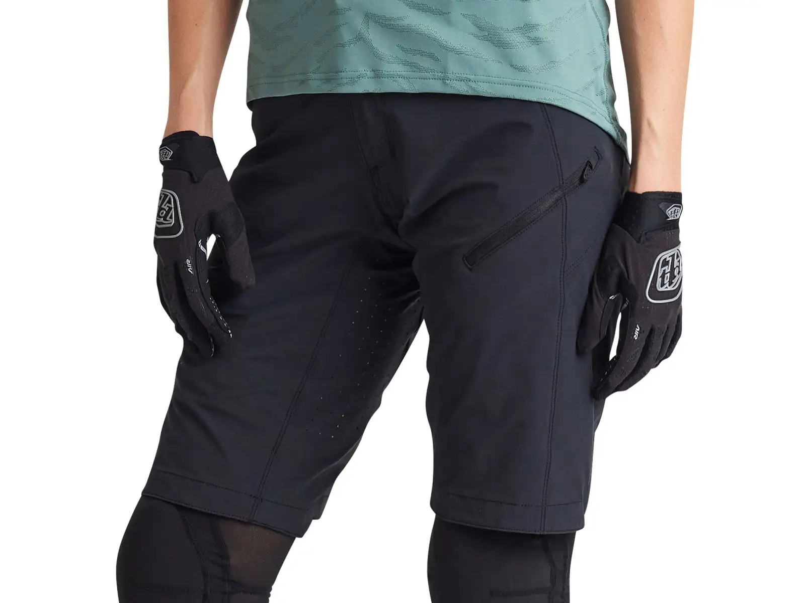 Troy Lee Designs Lilium dámské kraťasy Solid black