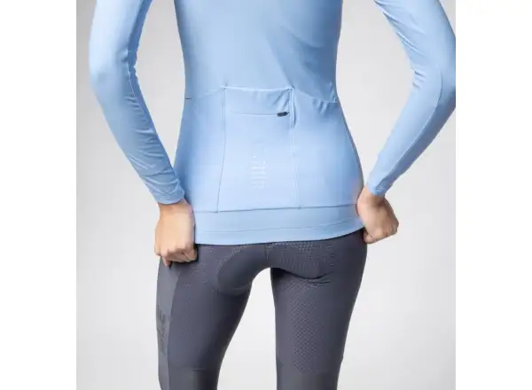 Alé R-EV1 Warm Race 2.0 dámský zateplený dres dlouhý rukáv Sky Blue