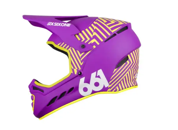 661 Reset downhill přilba Dazzle Purple