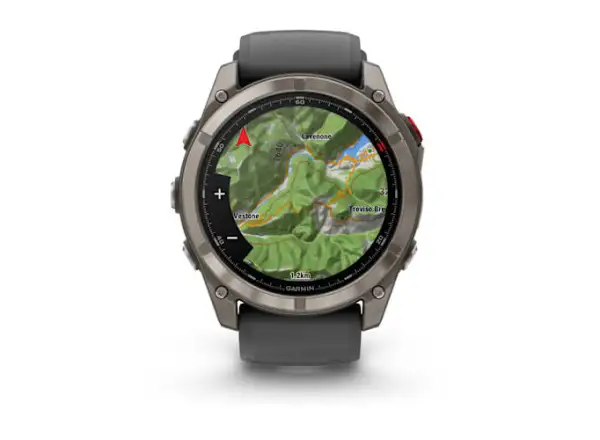Garmin fenix 8 Pro 51 mm AMOLED Sapphire chytré hodinky Titanium Graphite/Black