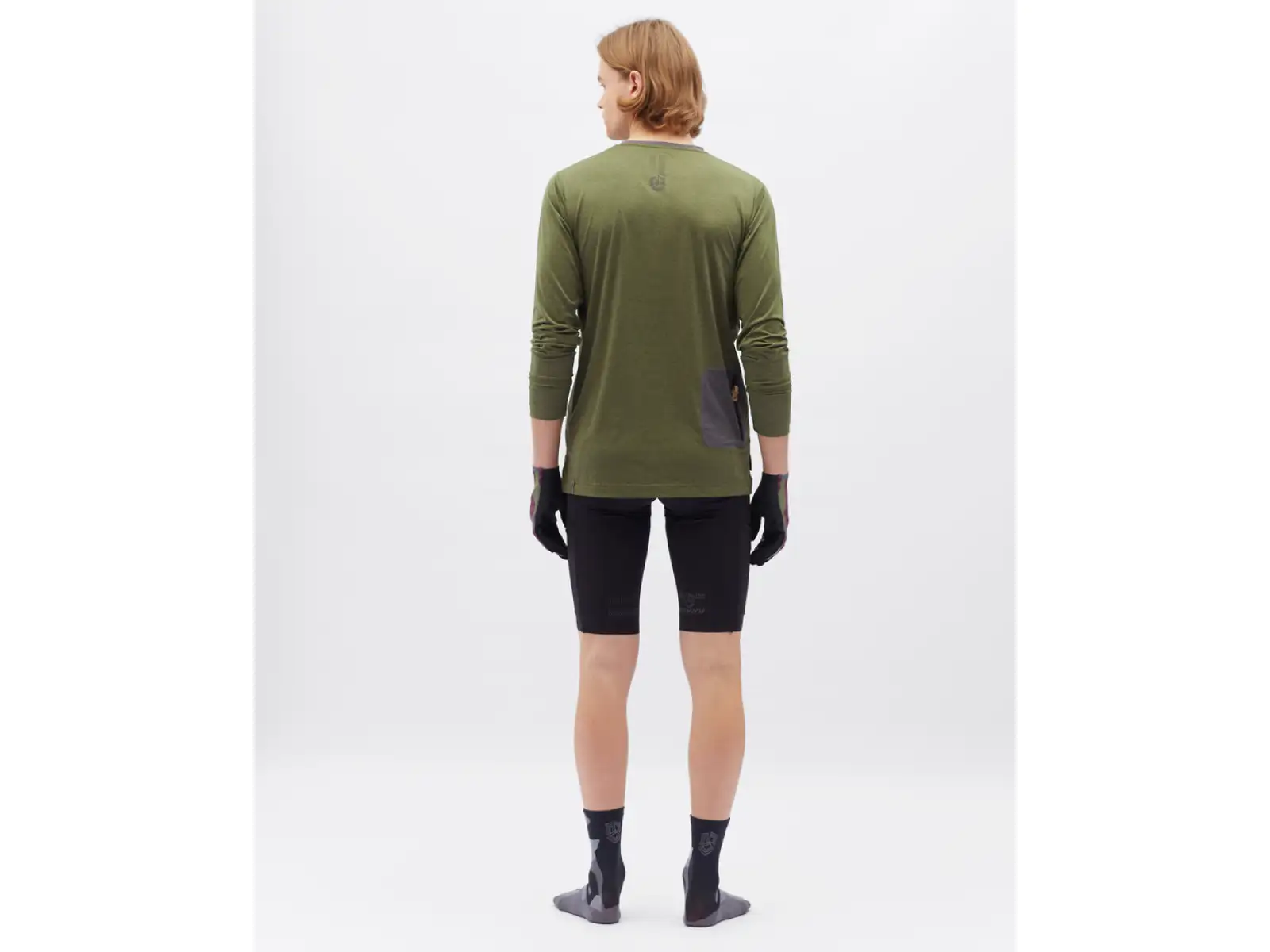 Silvini Casalo pánský dres dlouhý rukáv Olive/Charcoal