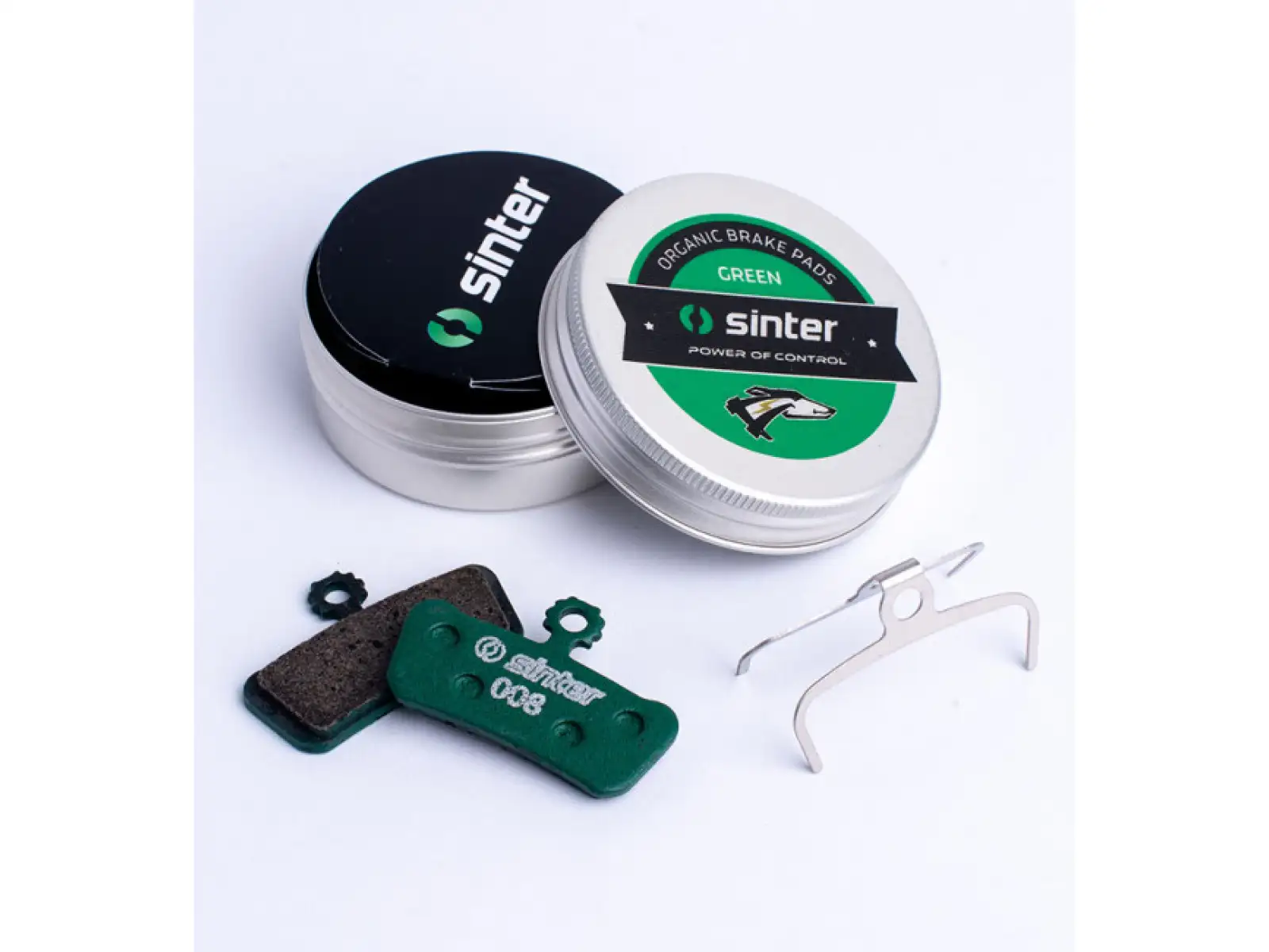 Sinter SRAM Elixir Trail, G2, Guide brzdové destičky polymer zelená