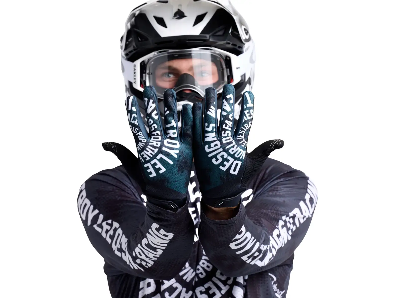 Troy Lee Designs GP Pro Carlsbad 97 rukavice Black