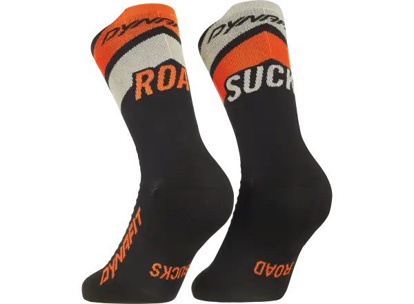 Dynafit Ultra Crew běžecké ponožky Black Out/Ultra Orange