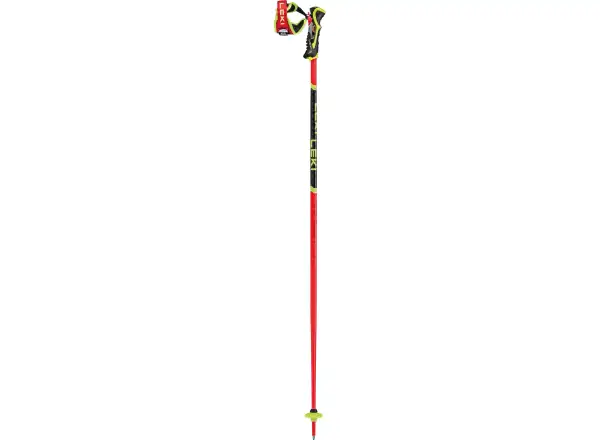 Leki WCR TBS SL 3D sjezdové hole bright red-black-neonyellow