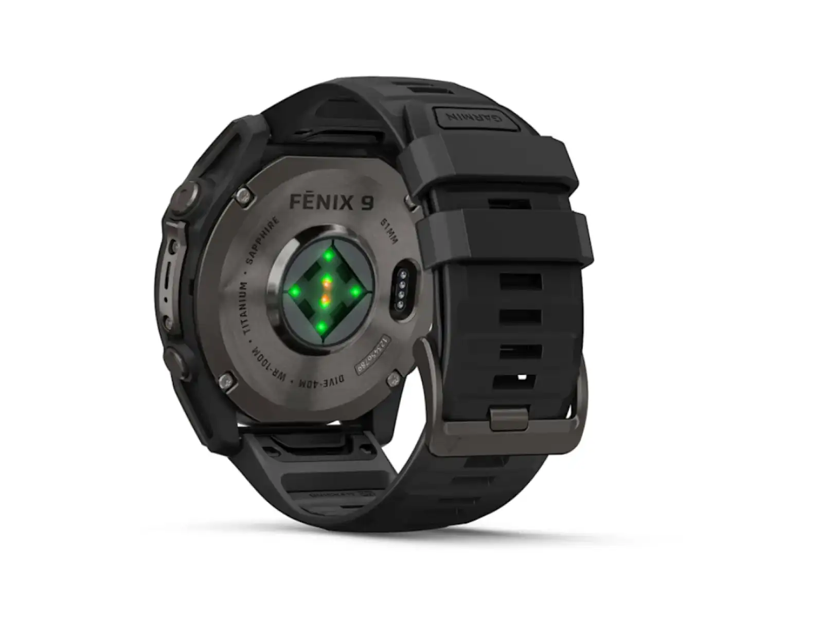 Garmin Fénix 9–51 mm chytré hodinky Carbon gray DLC Titanium/Black