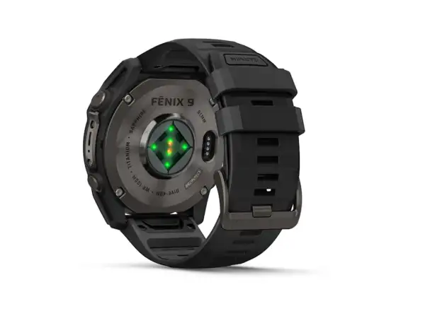 Garmin Fénix 9–51 mm chytré hodinky Carbon gray DLC Titanium/Black