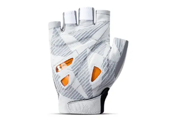 Roeckl Imatra 2 cyklistické rukavice Sharkskin/White