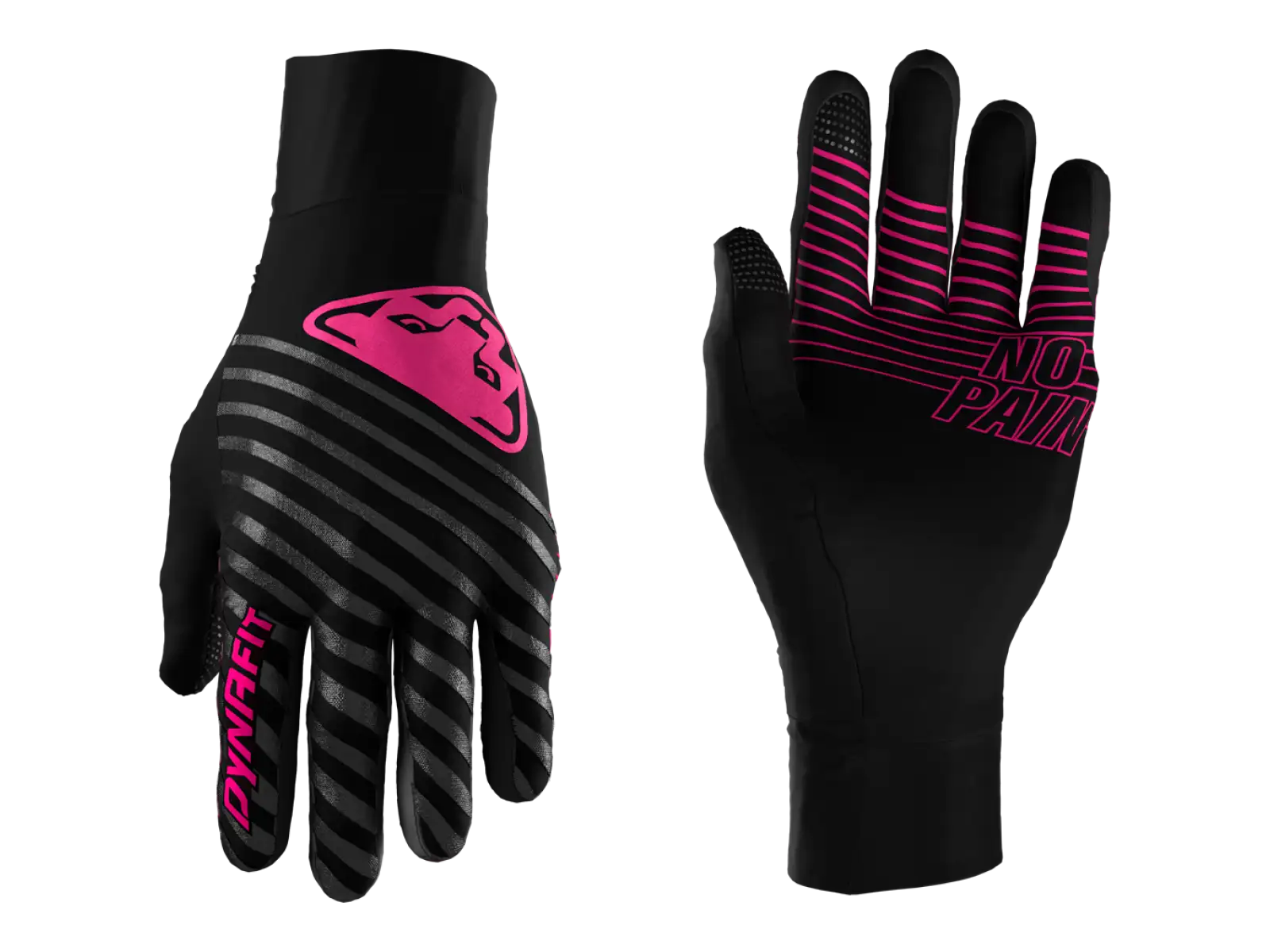 Dynafit Alpine Reflective rukavice Black Out/Pink Glo