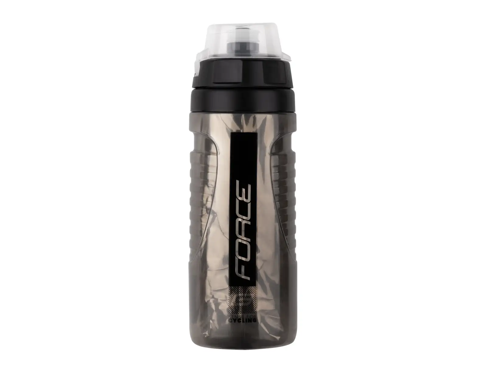 Force Warm termoláhev 500 ml transparentní černá