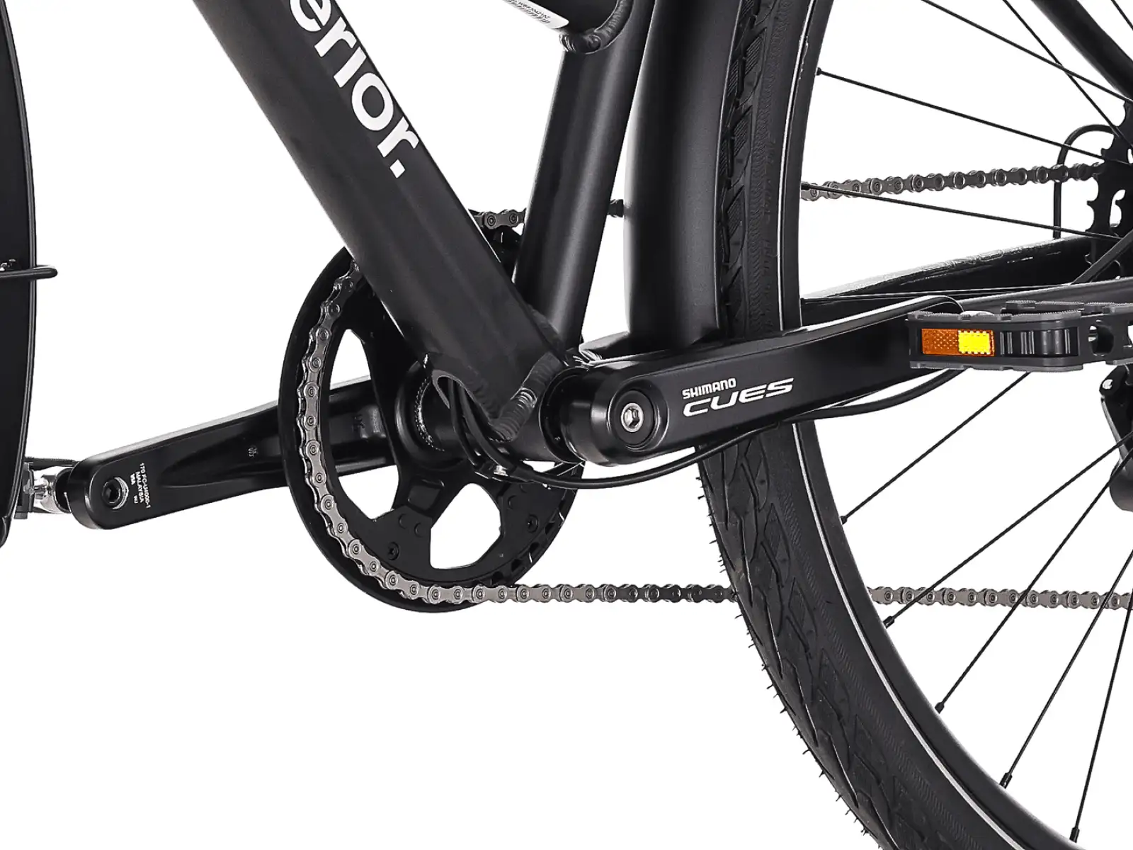Superior Blox 6.4 T MS městské kolo Matte Black