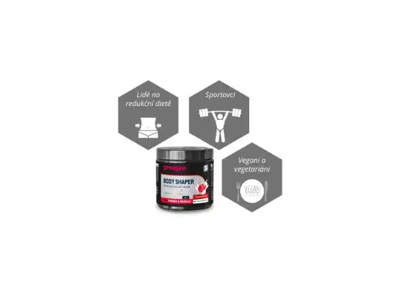 Sponser Body Shaper rýsování svalů a redukce váhy 200 g
