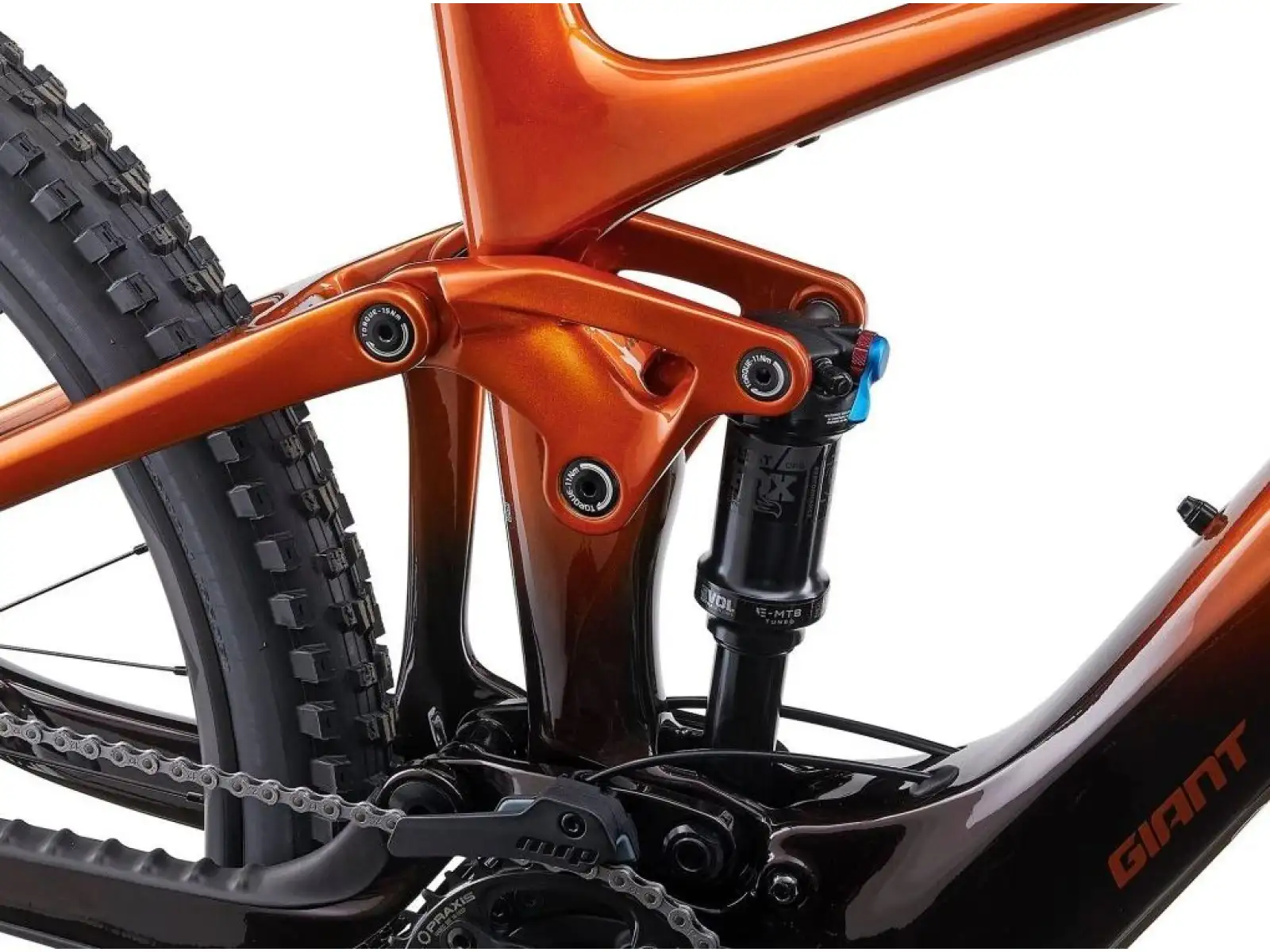Giant Trance X Advanced E+ EL 3 elektrokolo Helios Orange