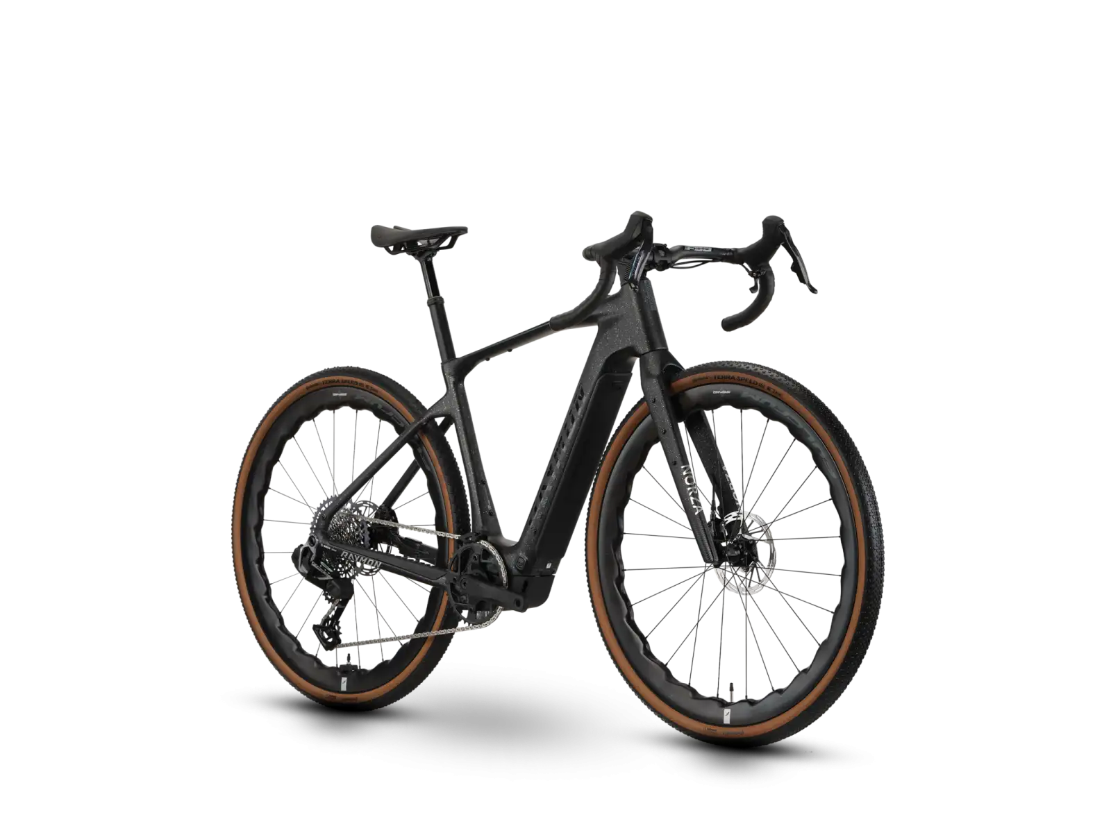 Raymon Norza Ultra carbon sparkle gravel elektrokolo PROVĚŘENO