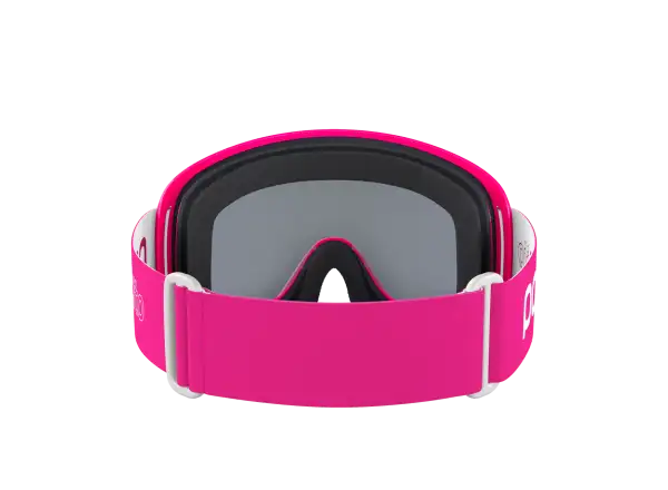 POC POCito Opsin dětské lyžařské brýle Fluorescent Pink/Partly Sunny Silver