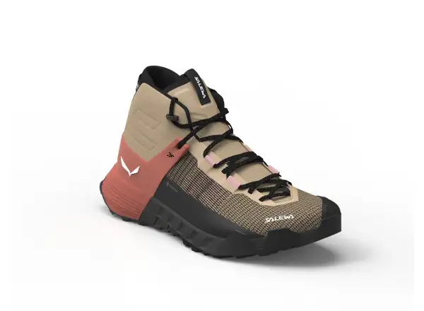 Salewa Wildfire NXT Mid GTX dámské boty Quicksand/Etruscan Red
