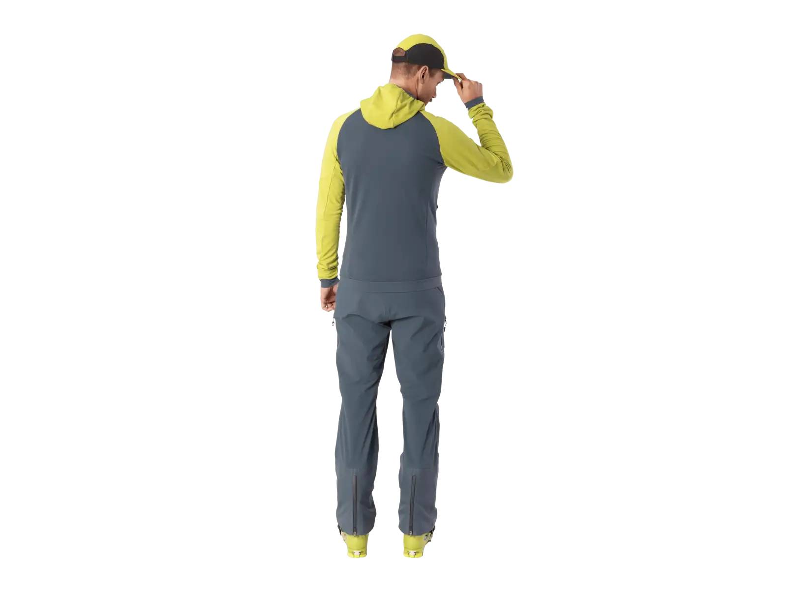 Dynafit Radical Polartec Hooded pánská bunda Golden Lime/0720