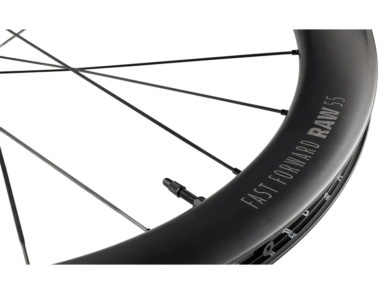 FFWD RAW CS 55 silniční vypletená kola Matt Black