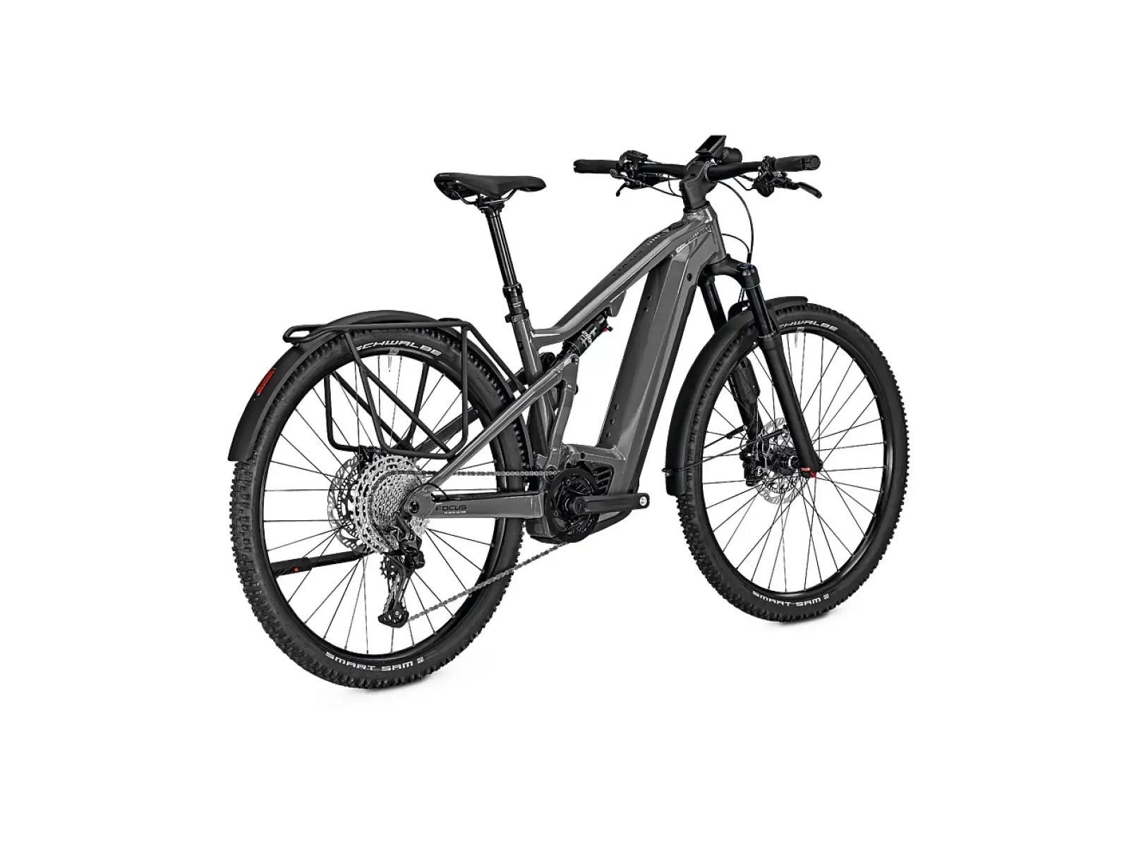 Focus Thron2 6.9 EQP ABS DI 625Wh horské elektrokolo Nepalsilver Glossy/Steelgrey Glossy