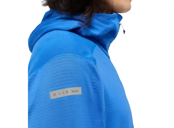 Haglöfs L.I.M Mid Multi Hood pánská mikina s kapucí modrá