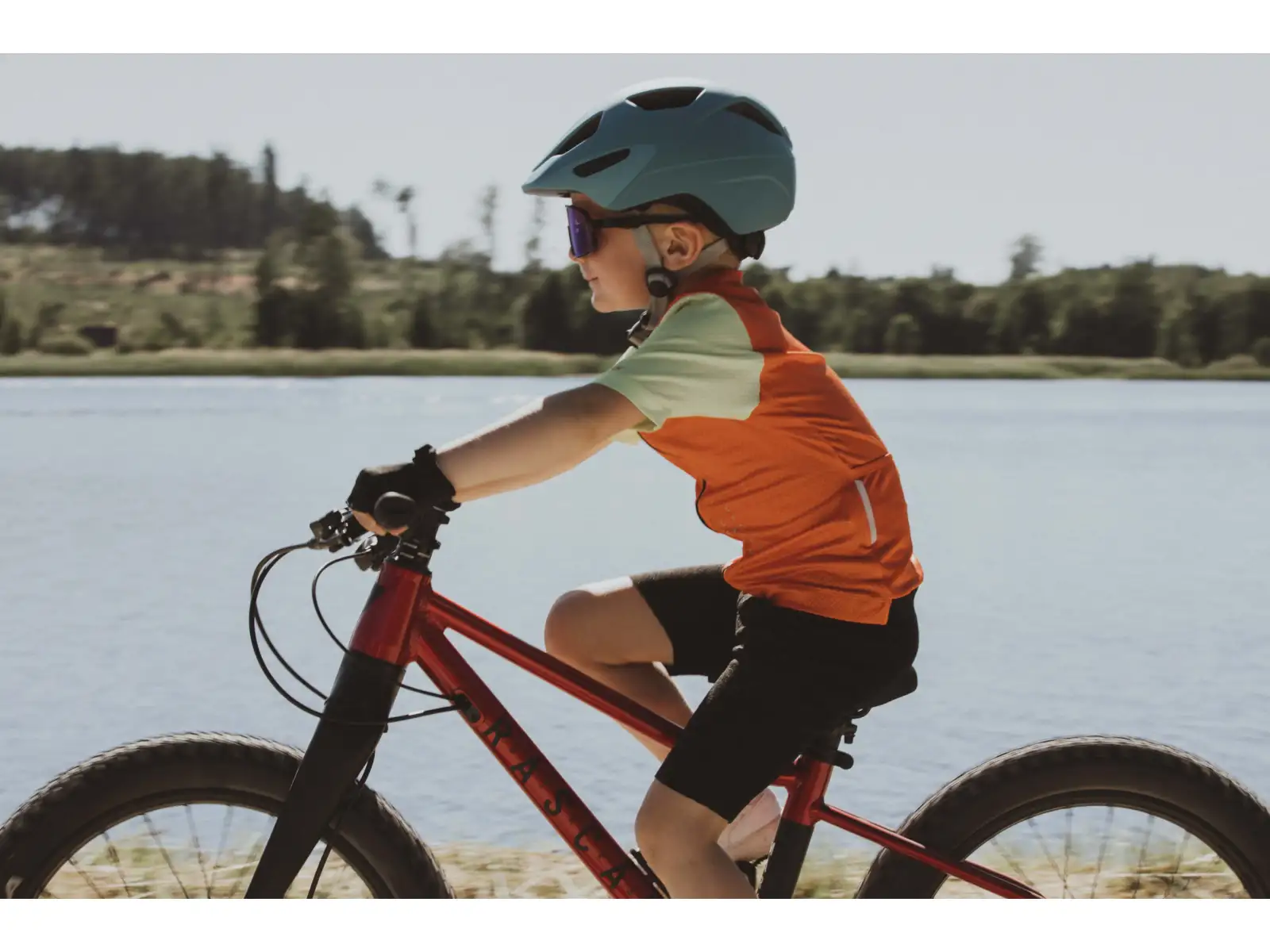 Force Limit Kid MTB dětský dres oranžová