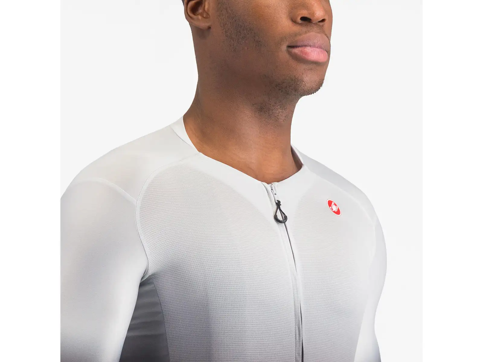 Castelli UPF pánský dres krátký rukáv Silver Grey