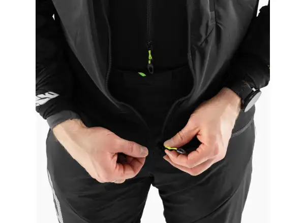 Dynafit DNA Polartec Alpha pánská bunda Black Out/Neon Yellow