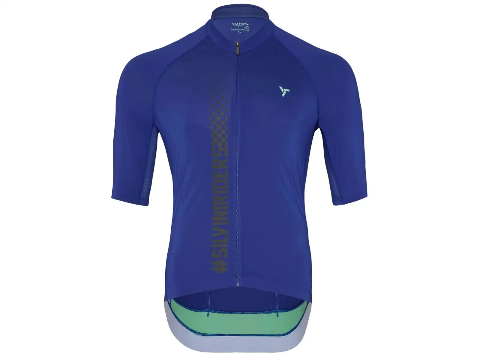 Silvini Mazzano pánský dres krátký rukáv Blue/Ocean