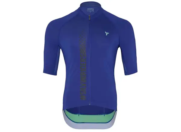 Silvini Mazzano pánský dres krátký rukáv Blue/Ocean