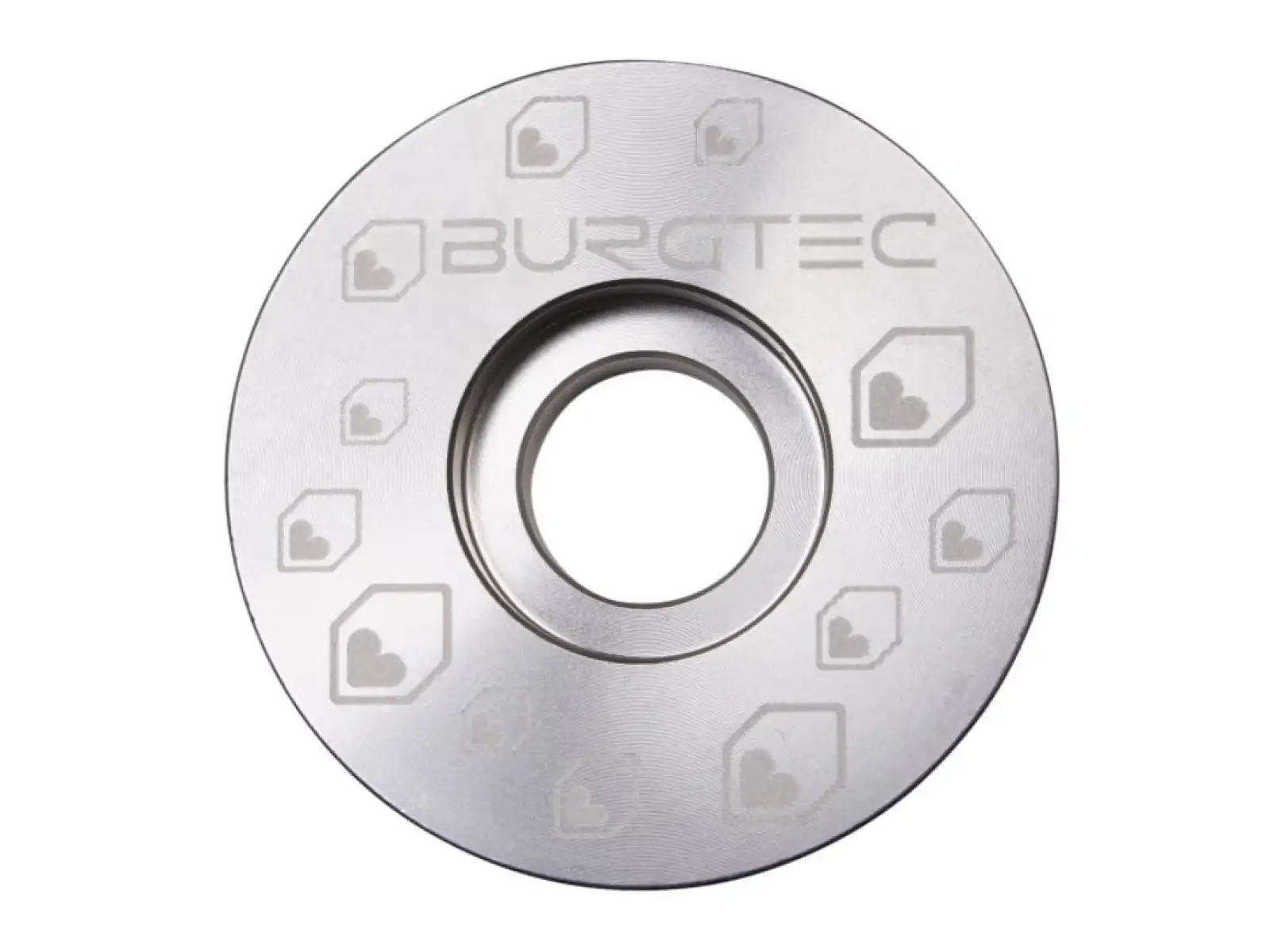 Burgtec Top Cap víčko hlavového složení stříbrná