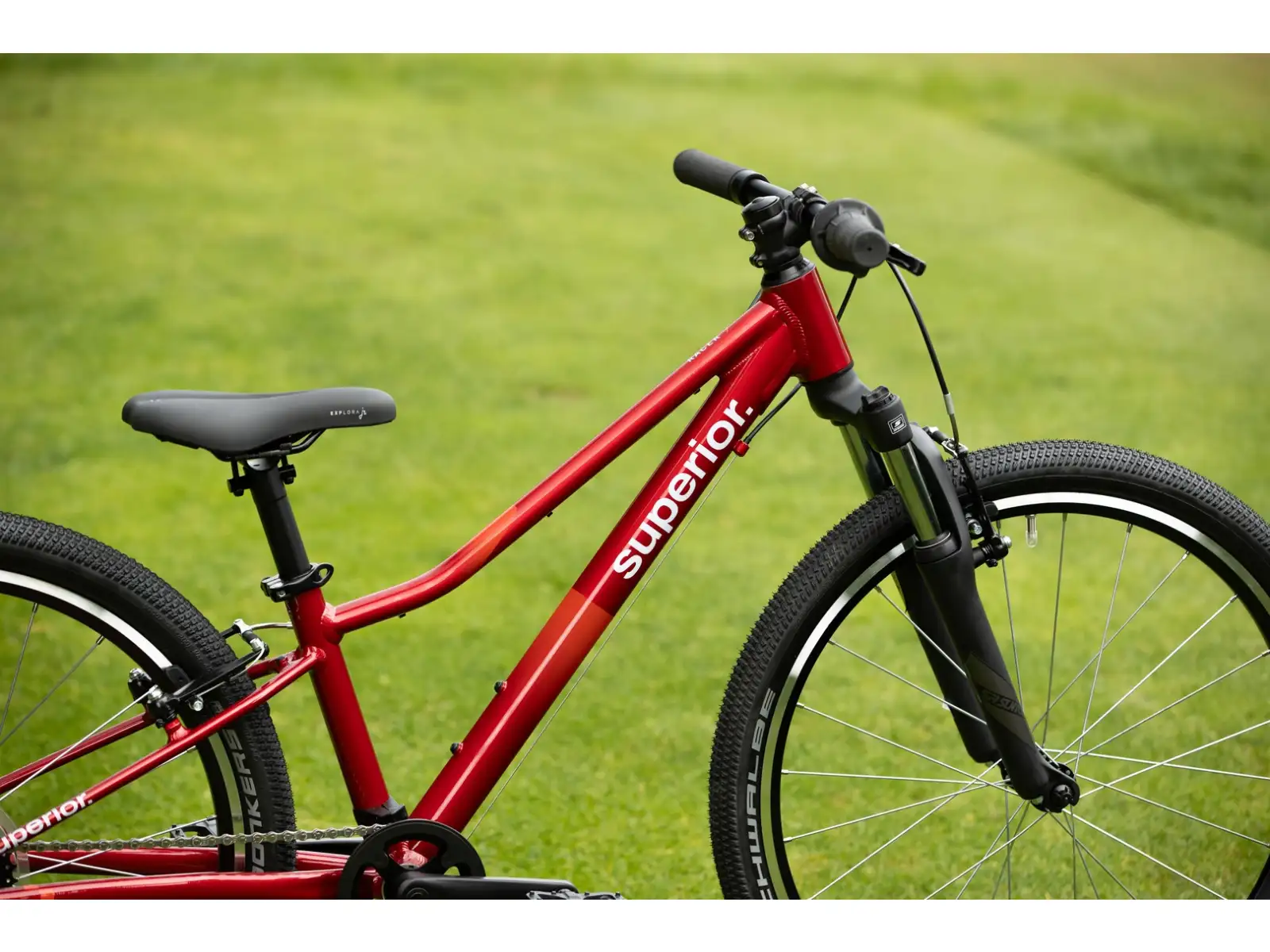 Superior RACER 24 dětské kolo Gloss Racing Red