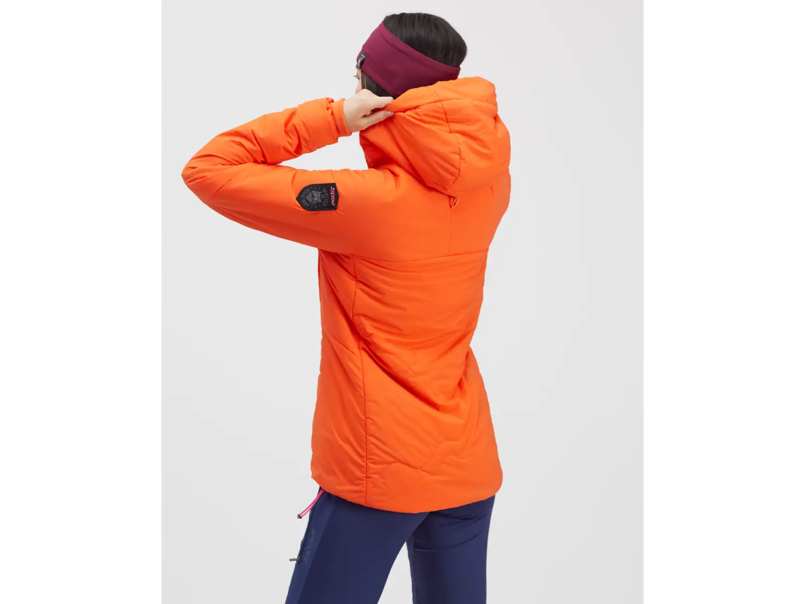 Silvini Lupa dámská skialpová mikina Orange/Pink