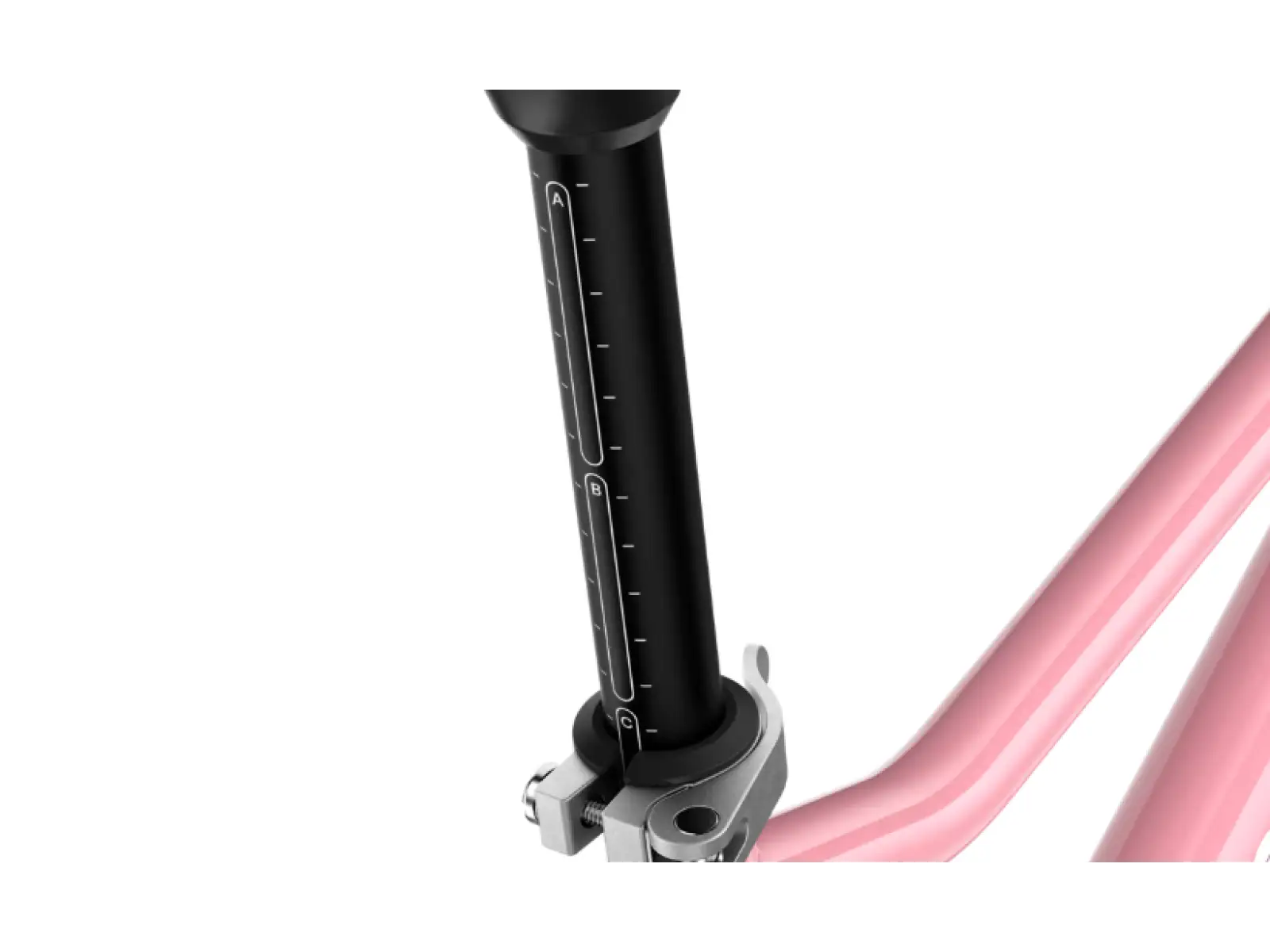 Woom Go 3 dětské kolo 16" Powder Pink