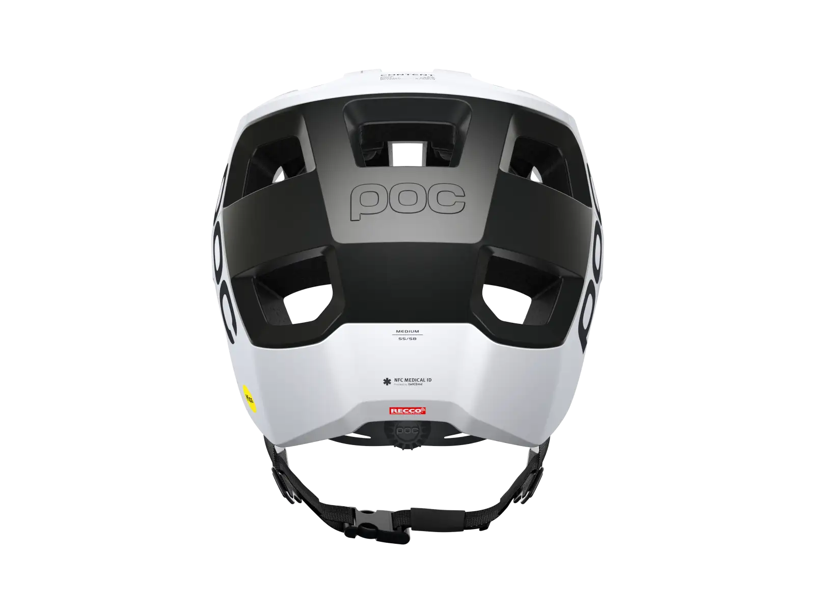 POC Kortal Race MIPS přilba Hydrogen White/Uranium Black Matt
