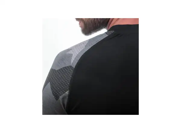 Sensor Merino Impress pánské termoprádlo dlouhý rukáv černá/Camo