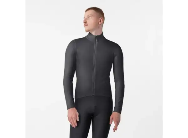 Castelli Competizione Thermal pánský dres dlouhý rukáv Black