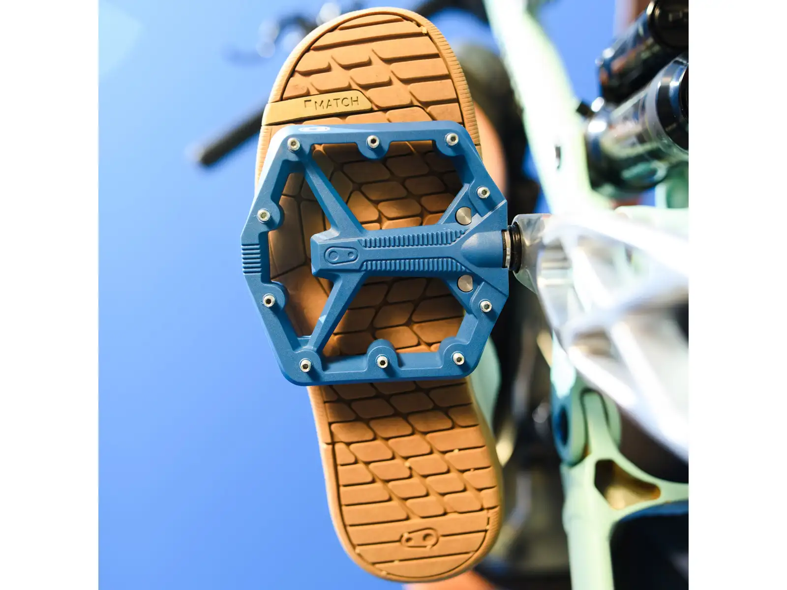 CRANKBROTHERS Stamp 1 Large platformové pedály Sand Gen 2