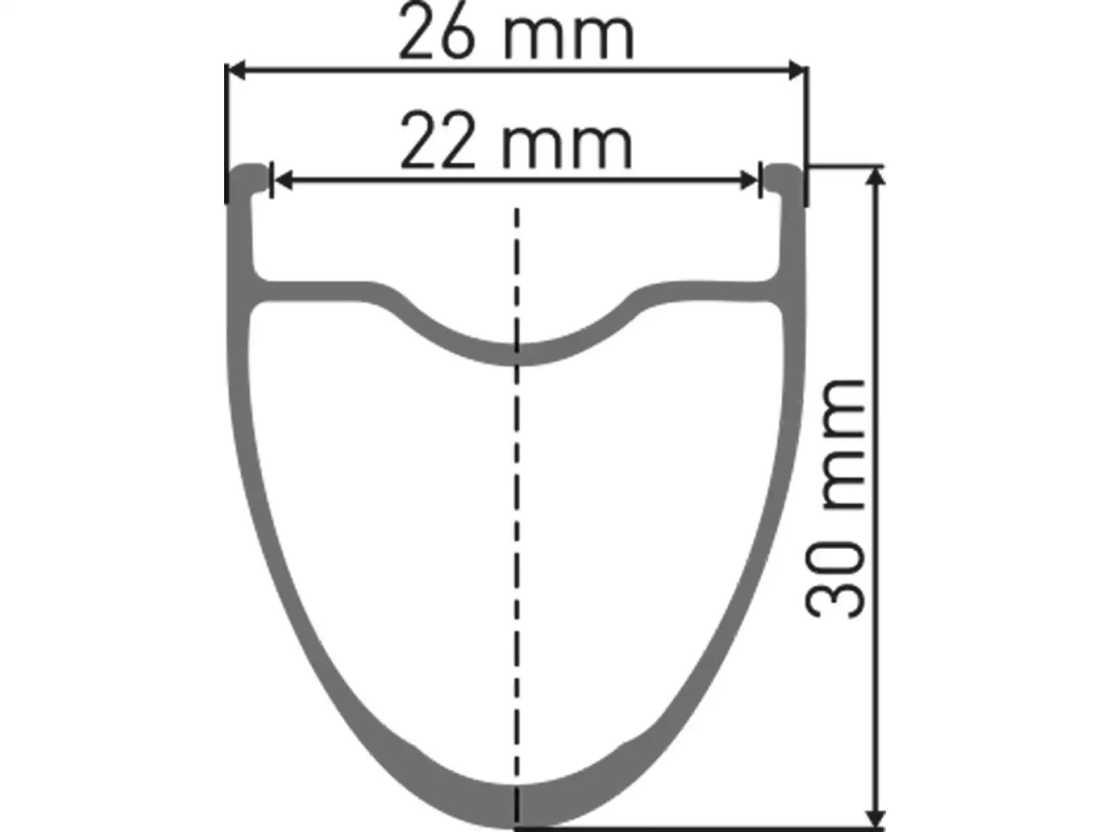 DT Swiss E 1800 Spline 30 DB 700C CL 12/100 přední kolo - Nebaleno