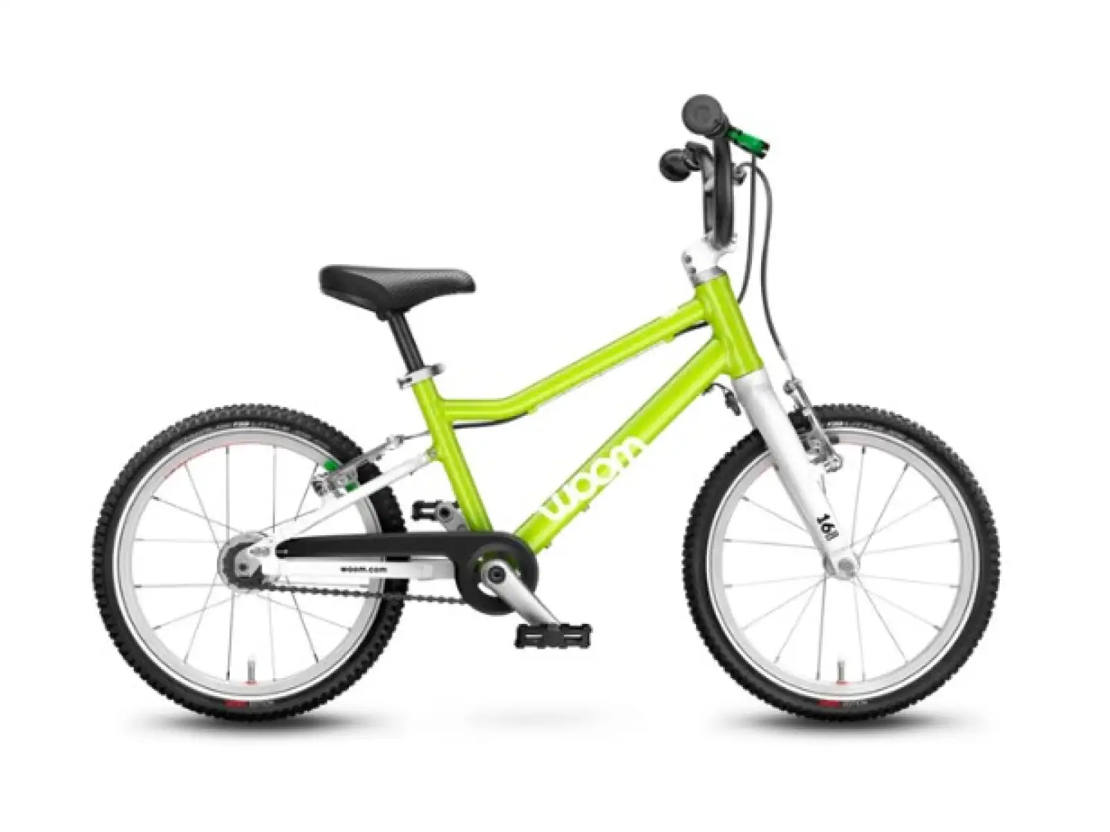 Woom 3 Lizard Lime Automagic 16" dětské kolo