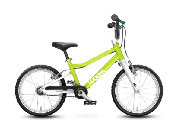 Woom 3 Lizard Lime Automagic 16" dětské kolo