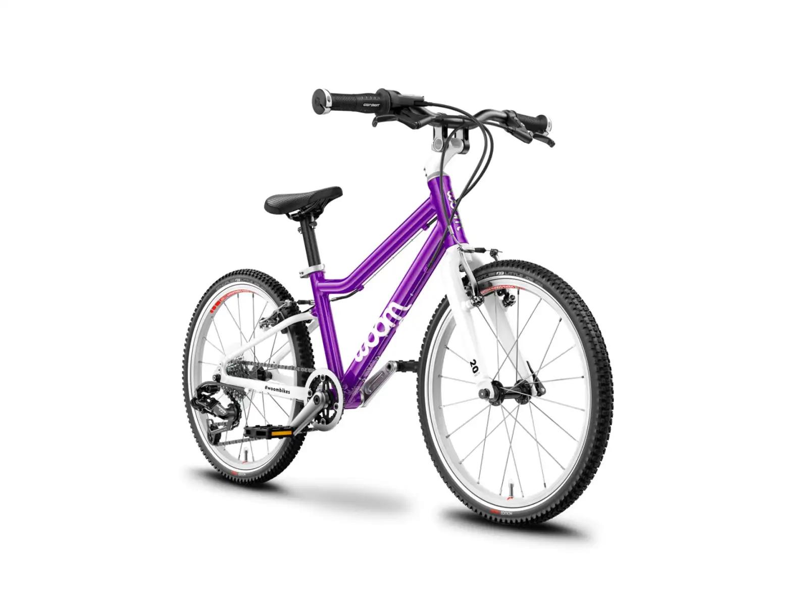 Woom 4 dětské kolo 20" Purple