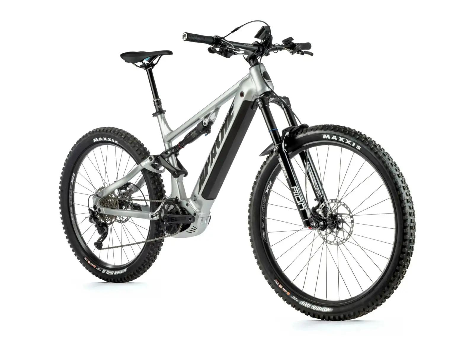 Apache Quruk 3 Bosch 1000 Wh celoodpružené elektrokolo stříbrná