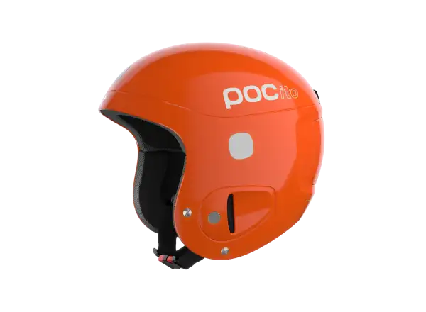 POC POCito Skull dětská lyžařská helma fluorescent orange adjustable vel. Uni